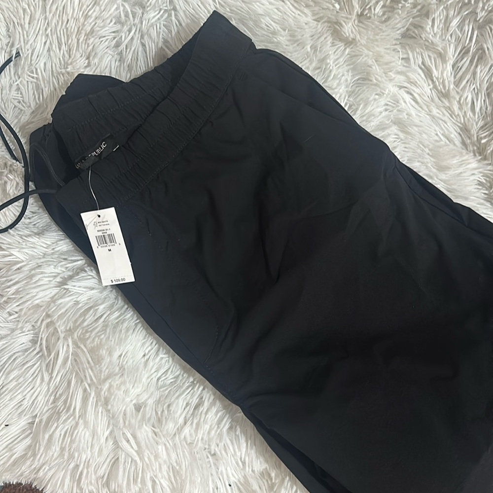 Black joggers